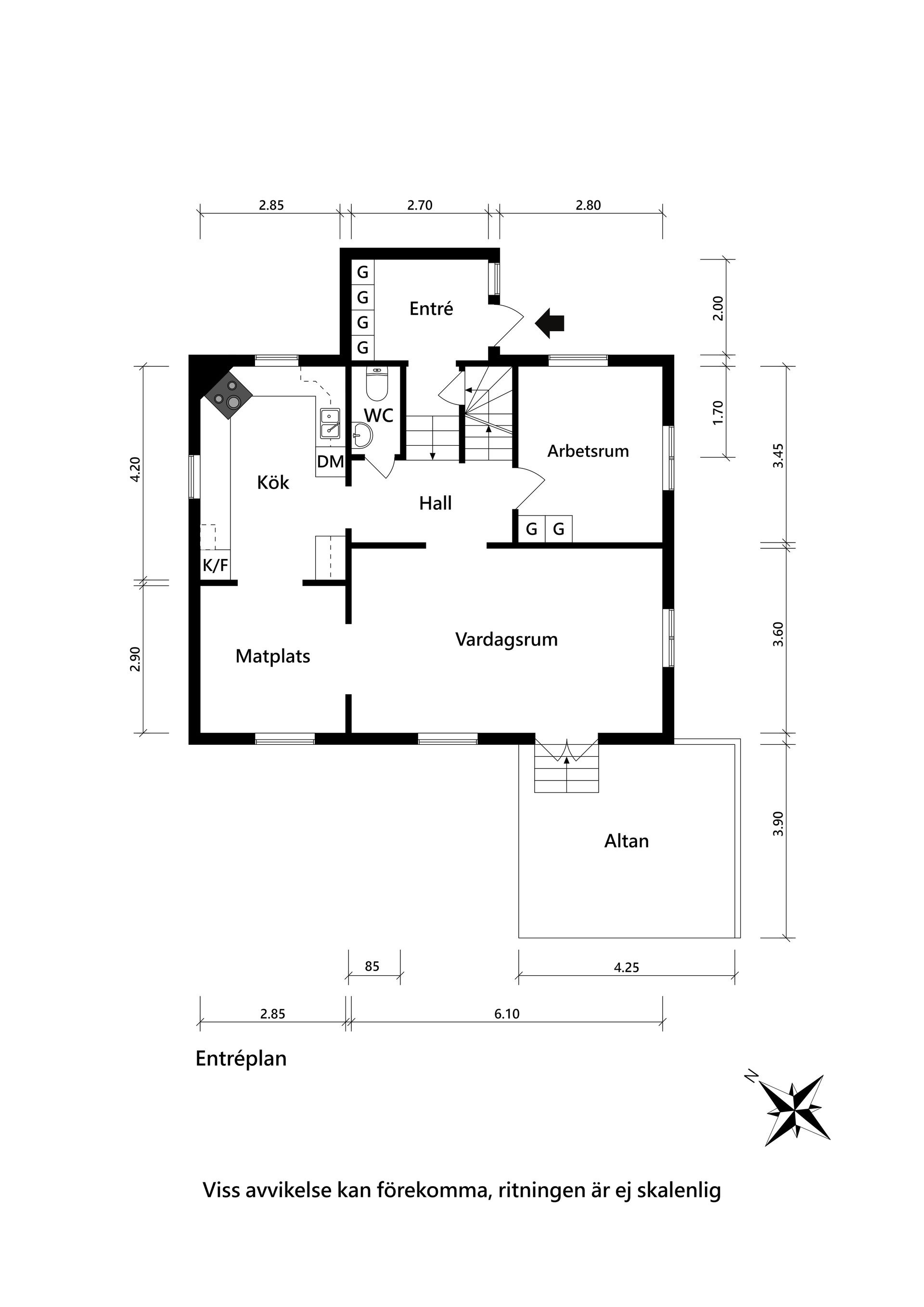 Villa, Anders Mattssonsgatan 46, Utby, Göteborg