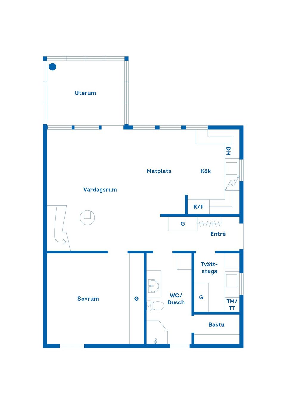 Villa, Gladvägen 2, Gesunda, Mora