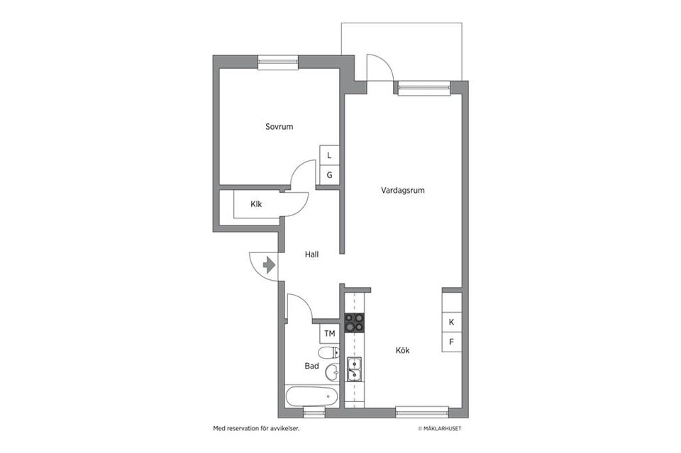 Bostadsrätt, Blekingevägen 17, Sävja, Uppsala