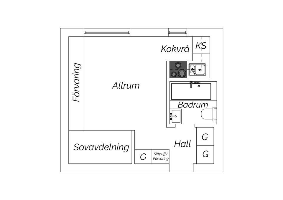 Bostadsrätt, Vänskapsvägen 45, Stockholm