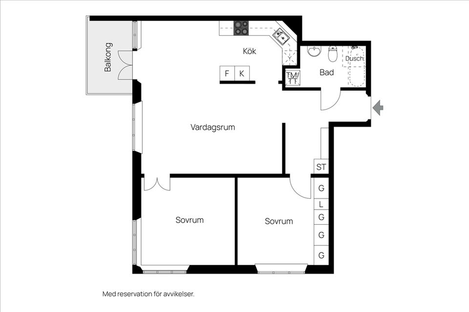 Bostadsrätt, Topeliusgatan 2D, Nyby, Uppsala