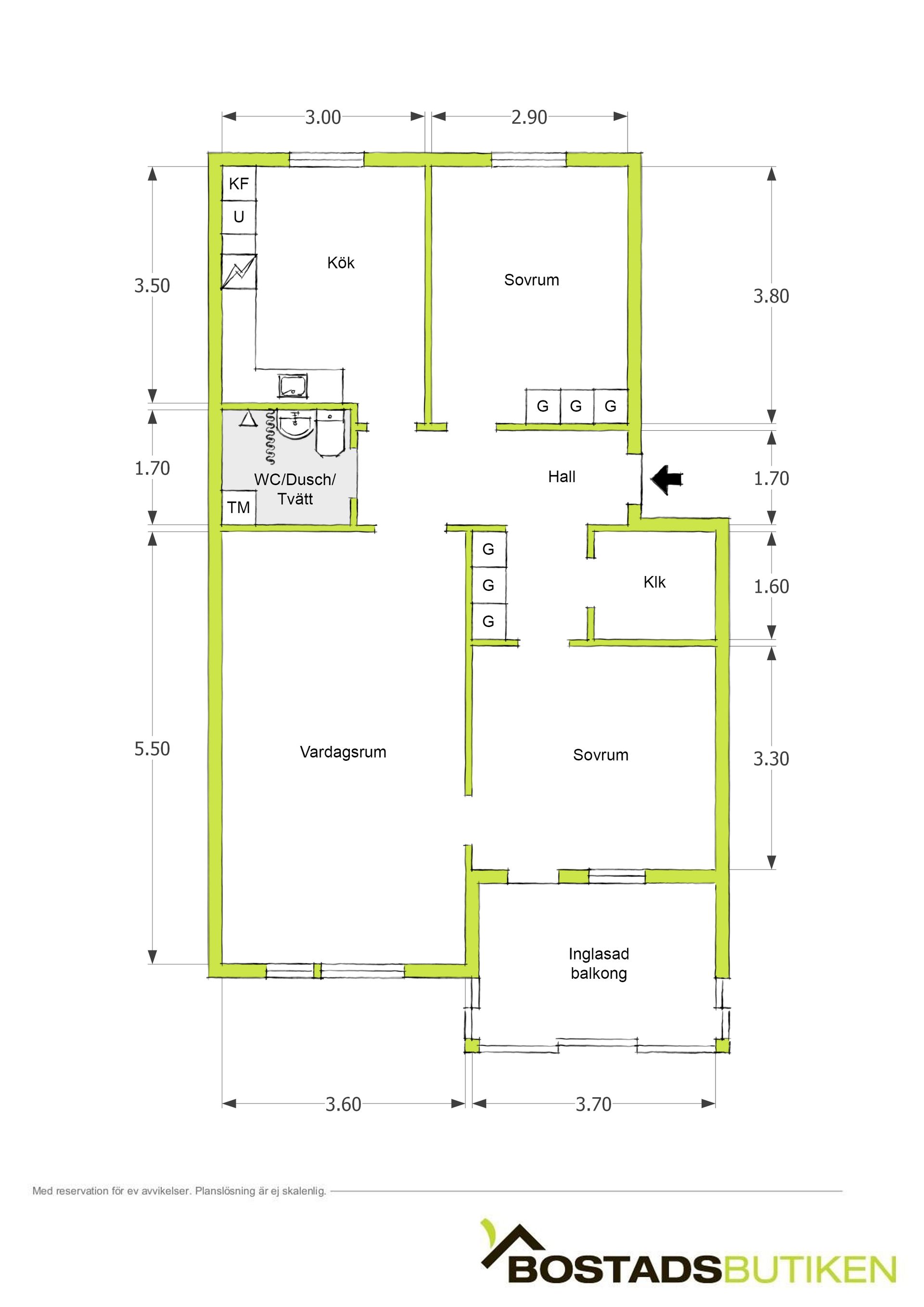 Bostadsrätt, Äsperödsvägen 8B, Äsperöd, Uddevalla