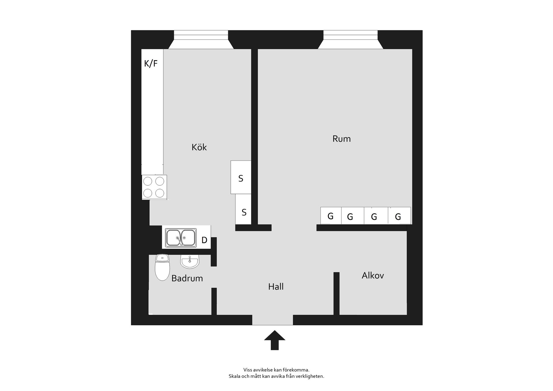 Bostadsrätt, Väderkvarnsgatan 45B, Fålhagen, Uppsala
