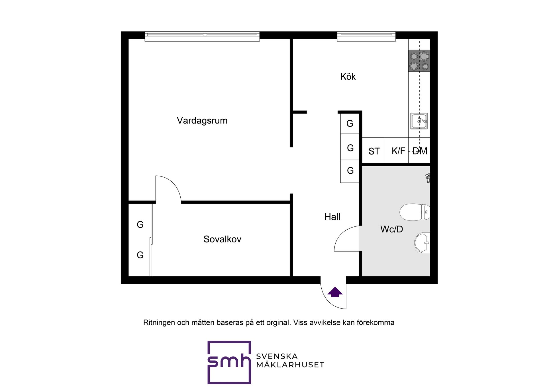 Bostadsrätt, Spångavägen 56, Bromma / Brommaplan, Stockholm