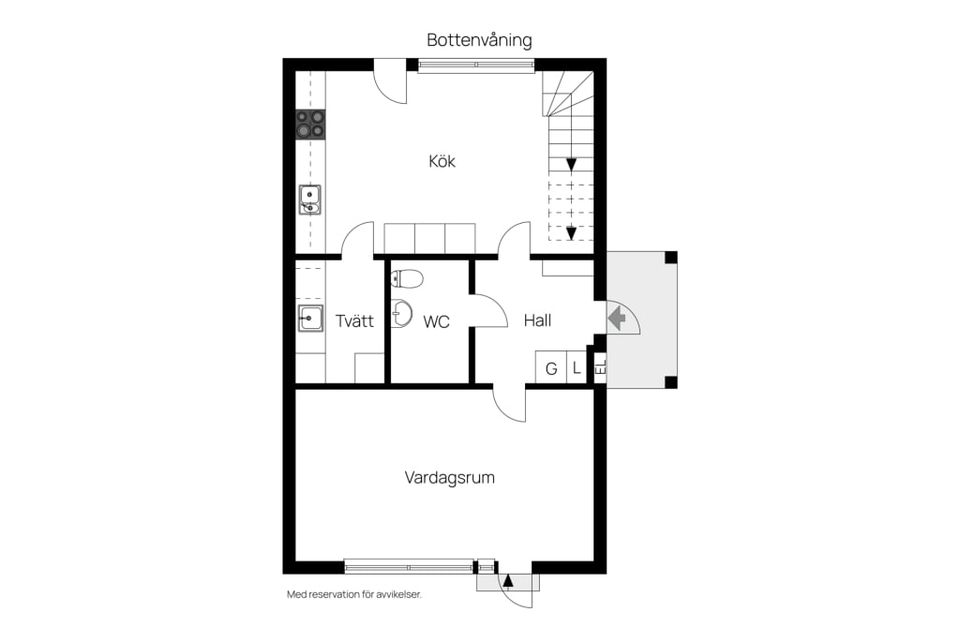 Bostadsrätt, Hallarydsvägen 11d, Centralt, Gislaved