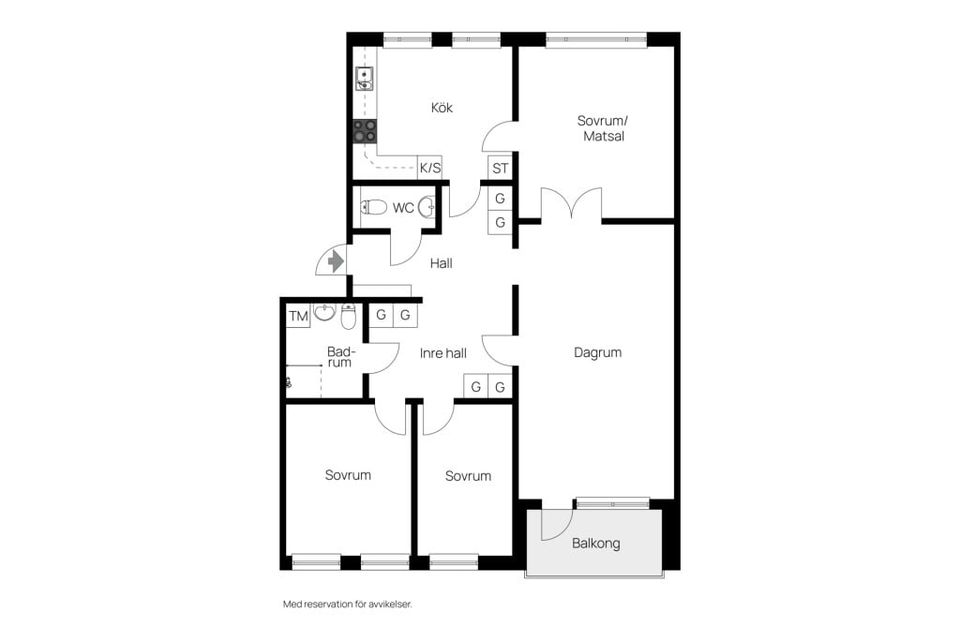 Bostadsrätt, Östra Ågatan 73C, Centrum/Kungsängen, Uppsala