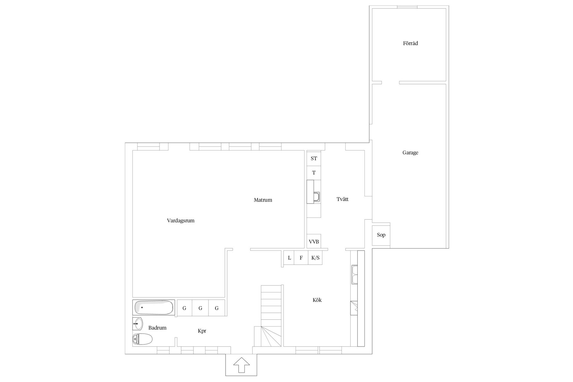 Villa, Banvallsvägen 44, Pilevall, Trelleborg