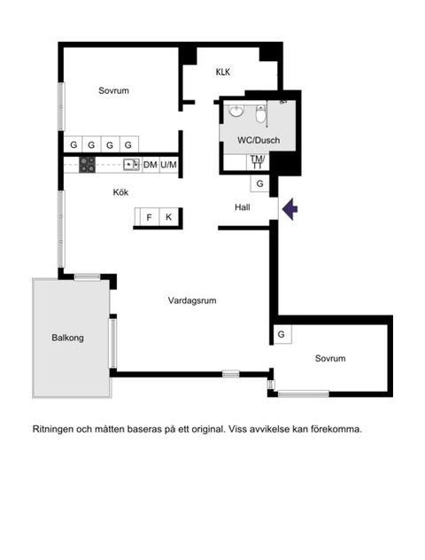 Bostadsrätt, Tullgarnsgatan 11, Kungsängen, Uppsala