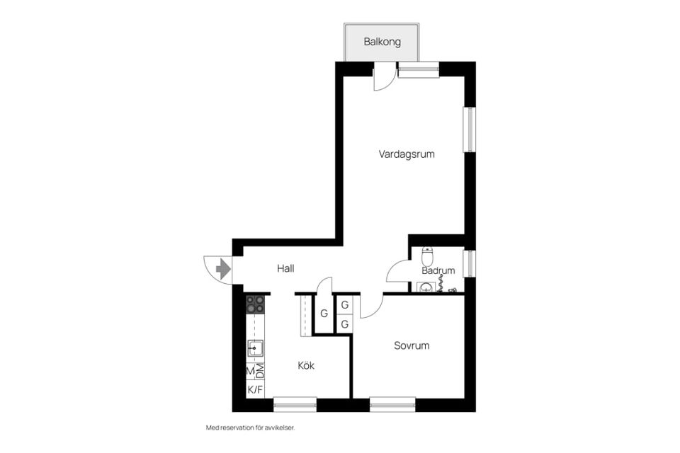 Bostadsrätt, Nygränd 16B, Centrum, Oskarshamn