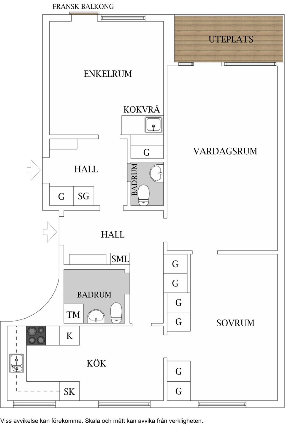 Bostadsrätt, Sagovägen 7, UTHYRNINGSDEL, Kallhäll, Järfälla