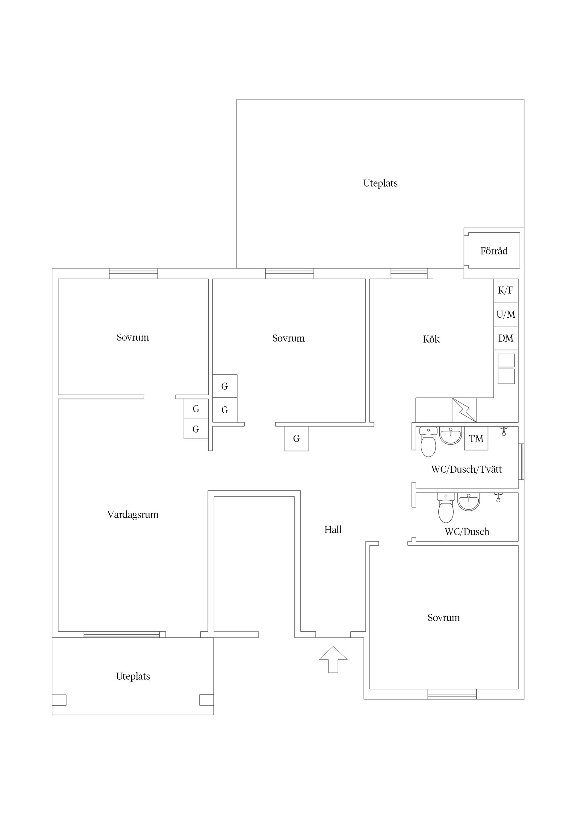 Bostadsrätt, Vangsbyvägen 40, Vänge, Uppsala