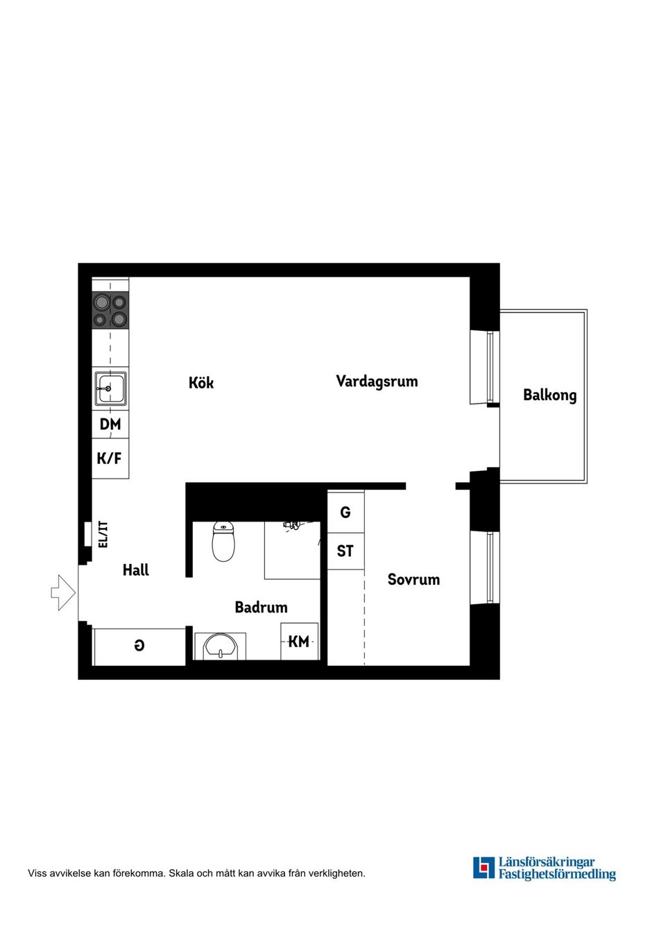 Bostadsrätt, Tegelviksgatan 4B,  Stockholm – Södermalm, Stockholm