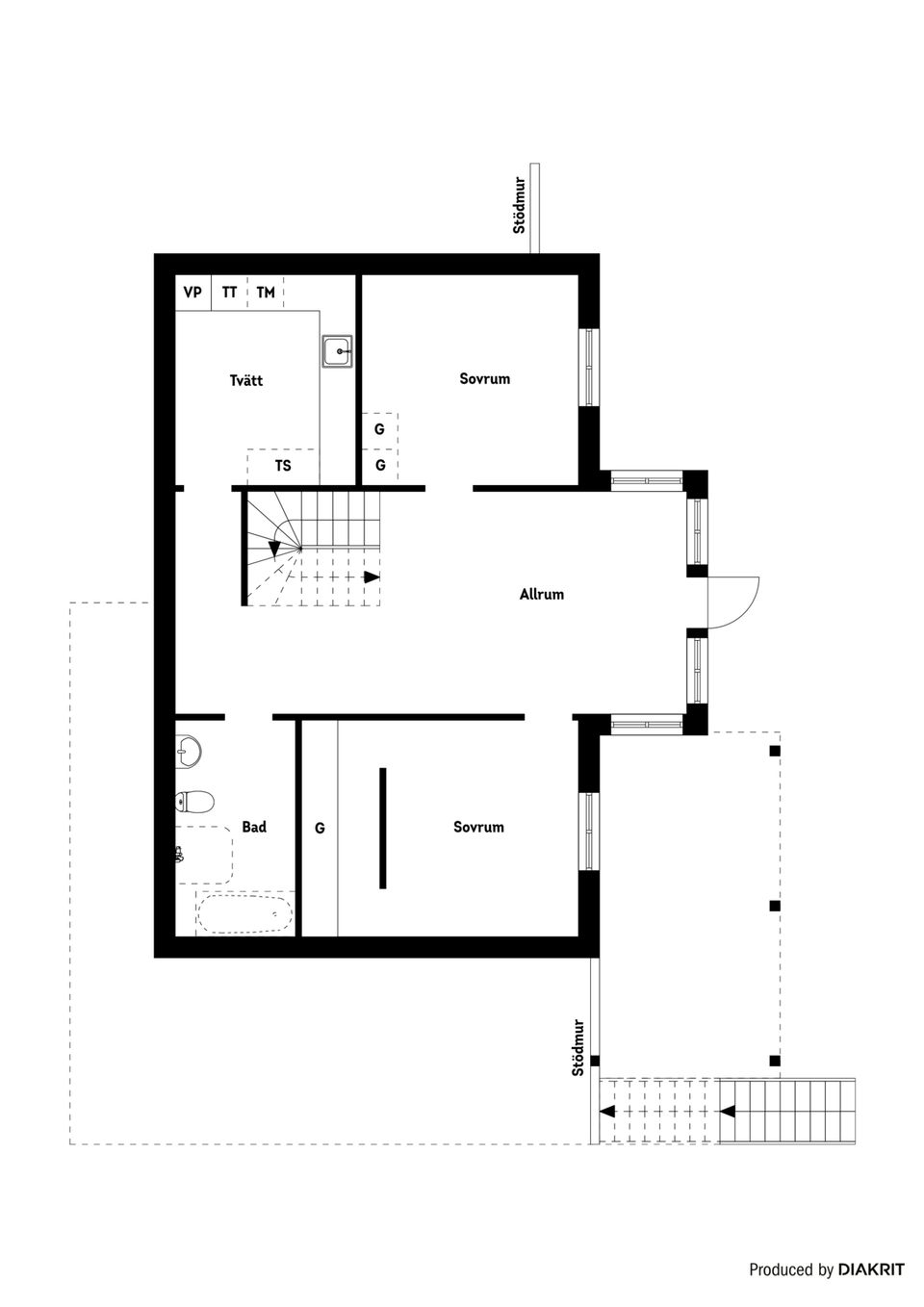 Villa, Emils backe 5, Emils Backe, Trosa