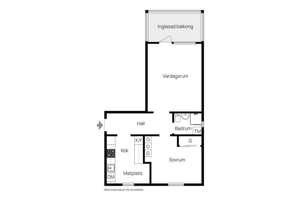 Bostadsrätt, Hunnemaravägen 19, Hunnemara, Karlshamn