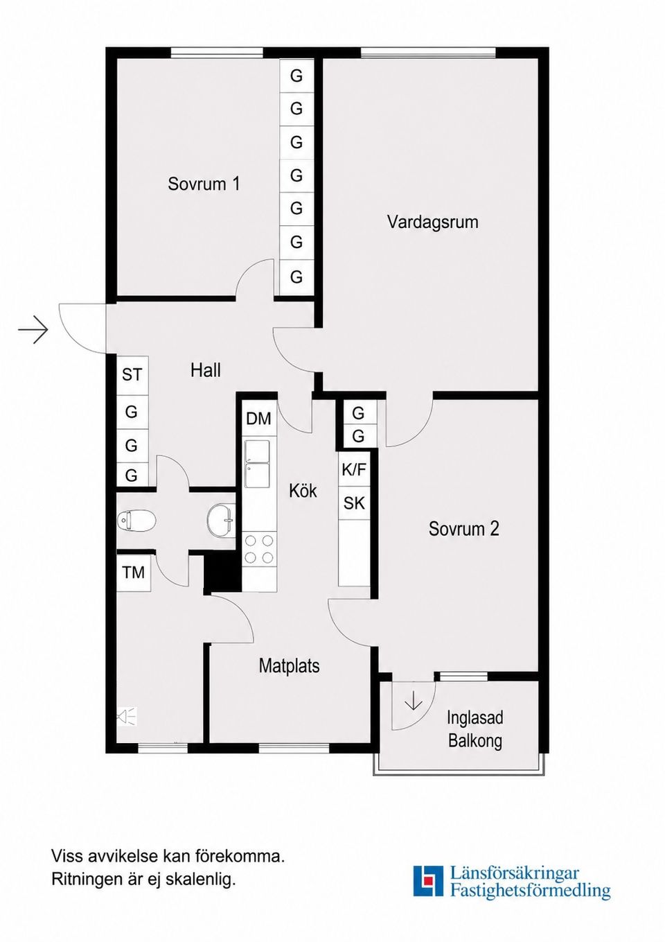 Bostadsrätt, Sotingeplan 22, 2tr, Tensta, Stockholm
