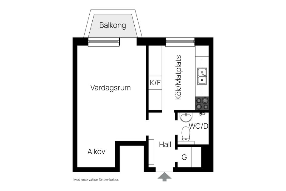 Bostadsrätt, Köpenhamnsvägen 5b, Fågelbacken, Malmö