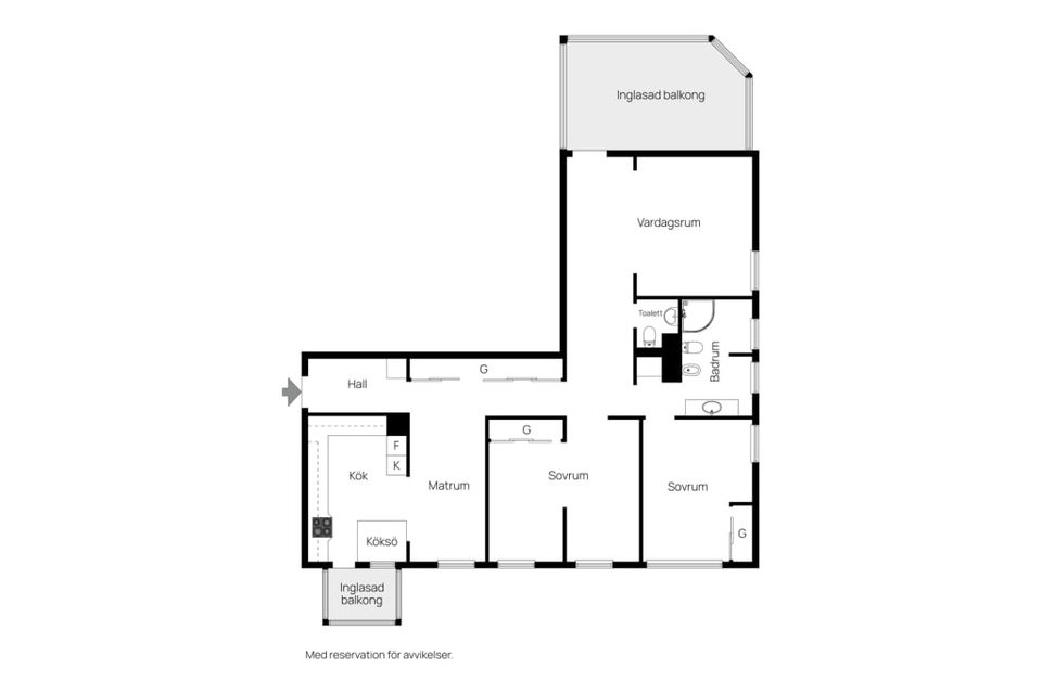 Bostadsrätt, Tallvägen 3A, Bredsand, Sundsvall