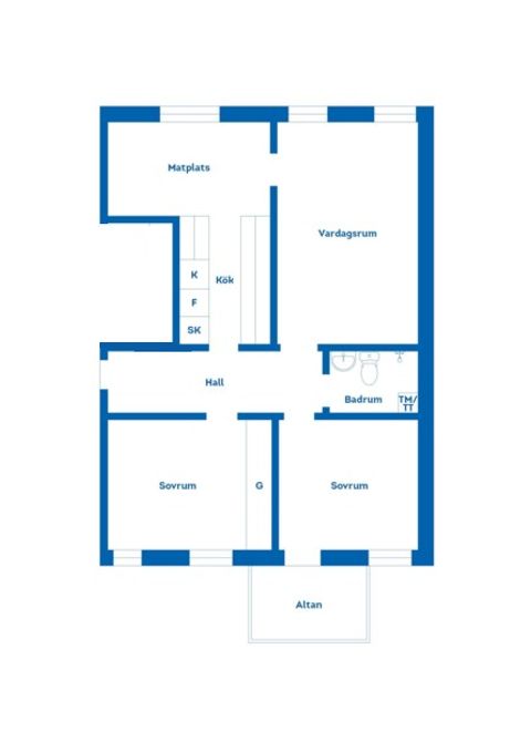 Bostadsrätt, Åsgatan 52A, Centralt, Falun