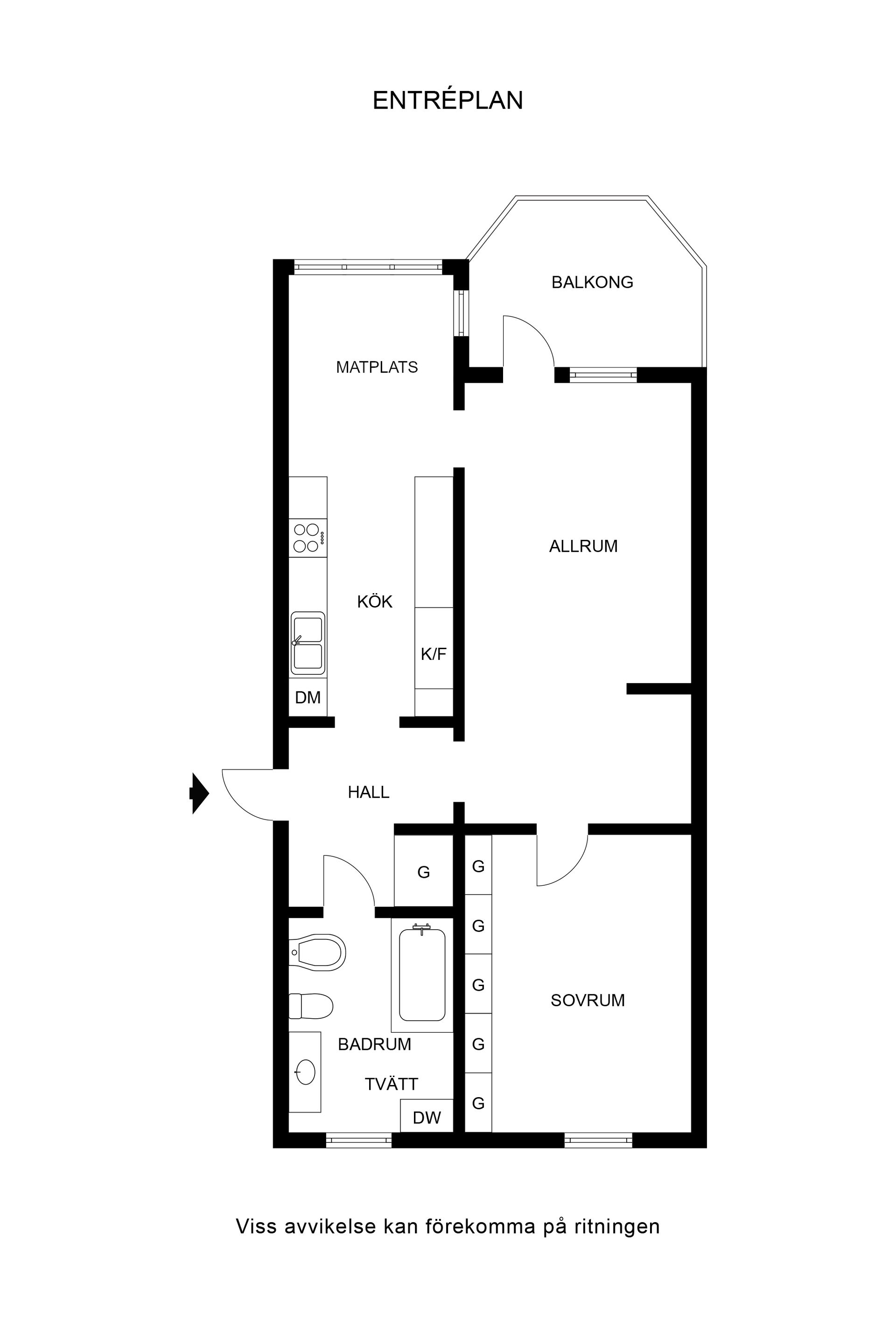 Bostadsrätt, Sprängarevägen 13C, Gäddastorp, Hässleholm