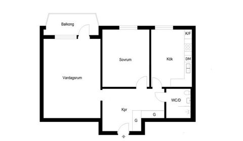 Bostadsrätt, Poppelgatan 18B, Jägersro, Malmö