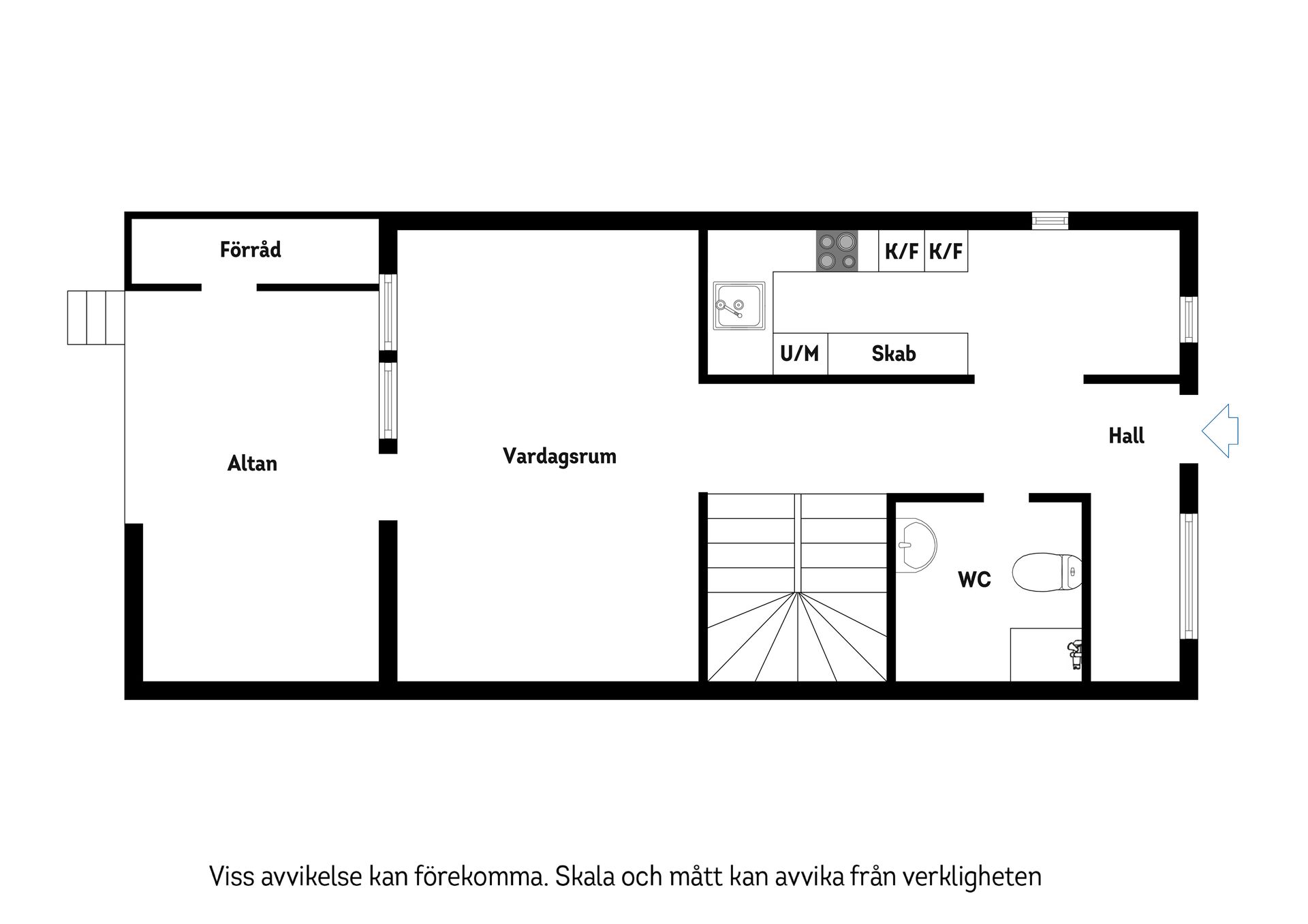 Bostadsrätt, Smedjegatan 6B, Hörby