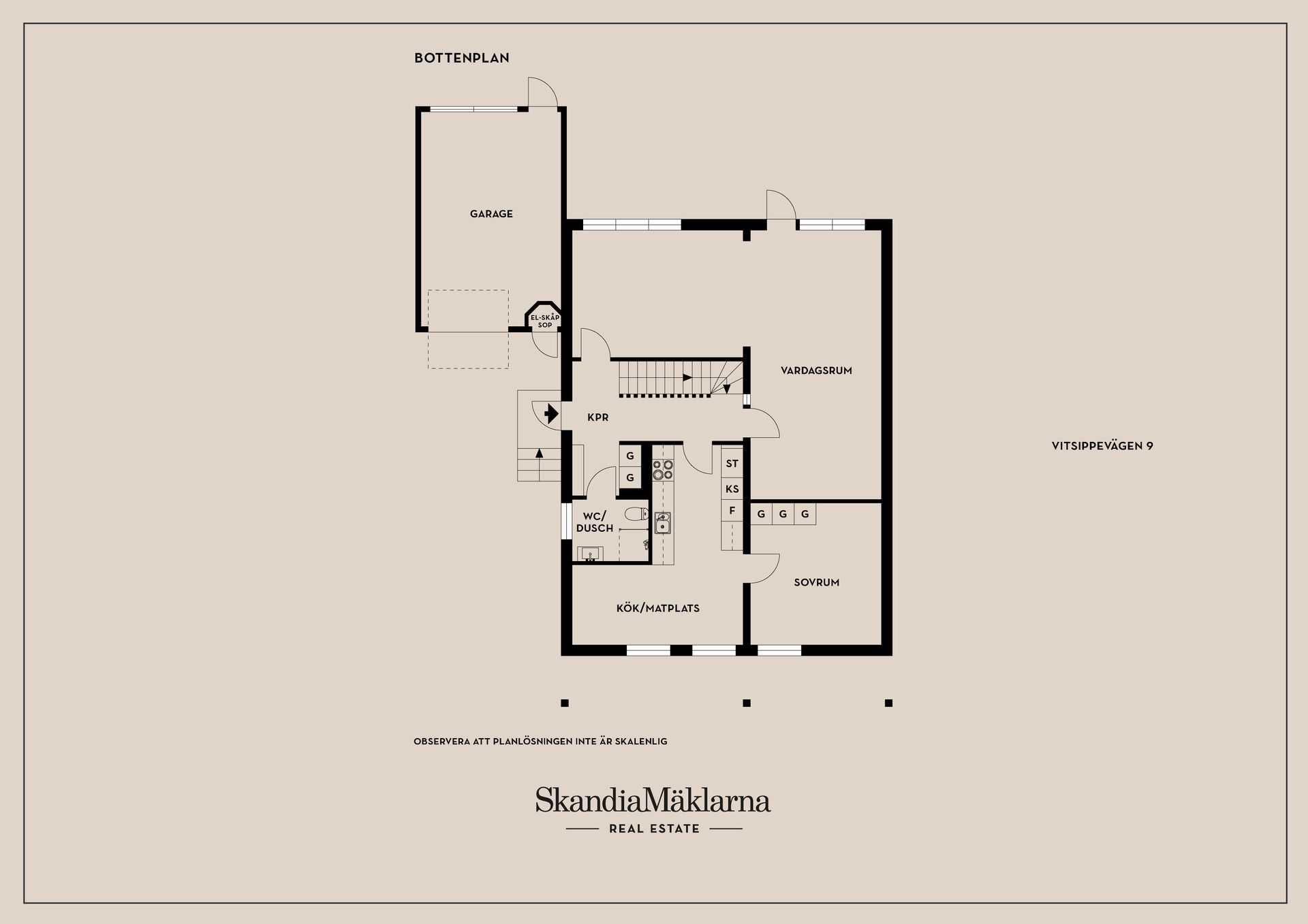 Radhus, Vitsippevägen 9, Hjulsbro, Linköping