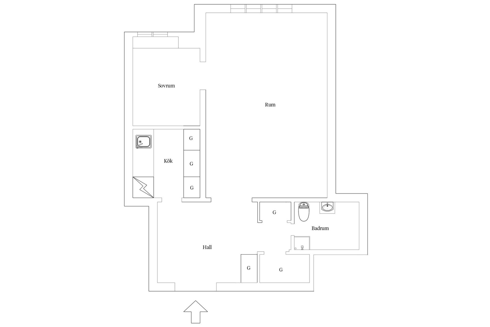 Bostadsrätt, Kungsholms Strand 157, Kungsholmen Fridhemsplan, Stockholm