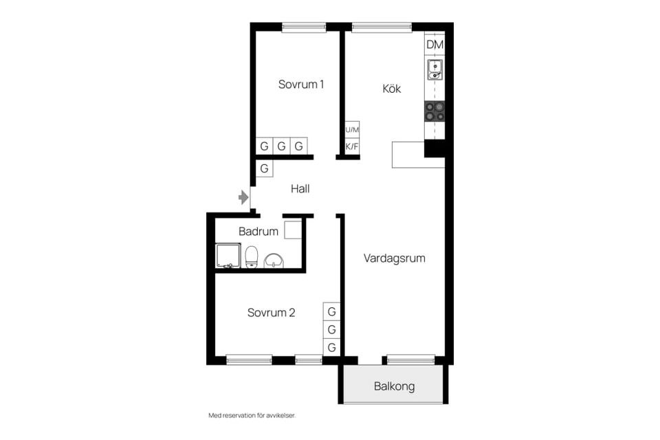 Bostadsrätt, Bodagatan 32, Boda, Borås