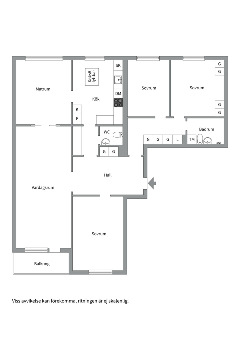 Bostadsrätt, Sysslomansgatan 20B, Främre Luthagen, Uppsala