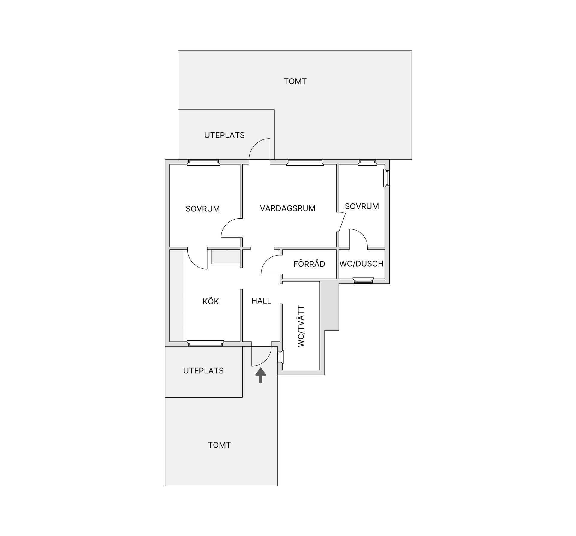 Bostadsrätt, Lillies väg 6, Viby, Sollentuna