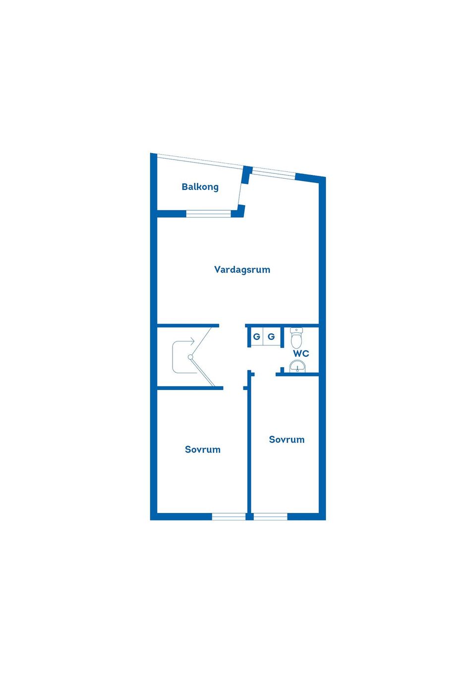 Radhus, Nyponvägen 3J, Fridhem, Gävle