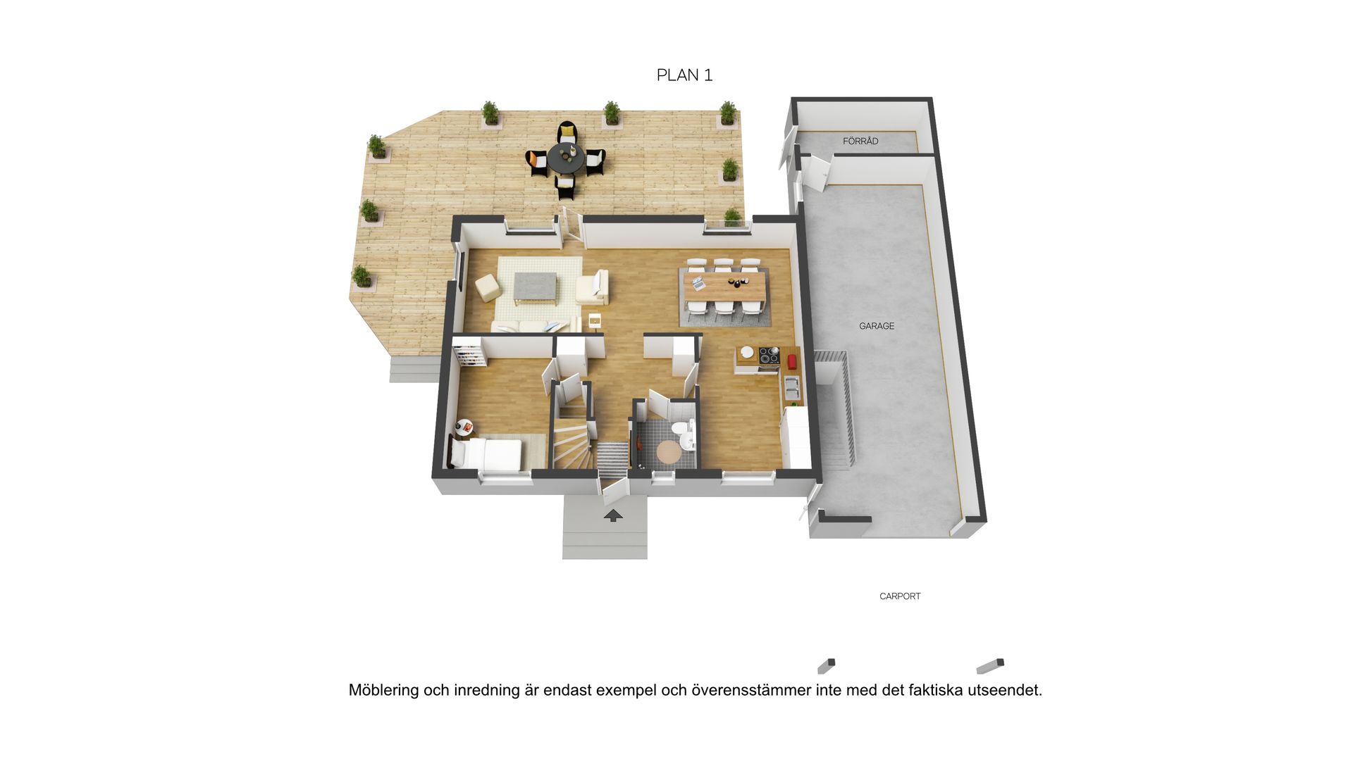 Villa, Kläppvägen 16, Teg, Umeå