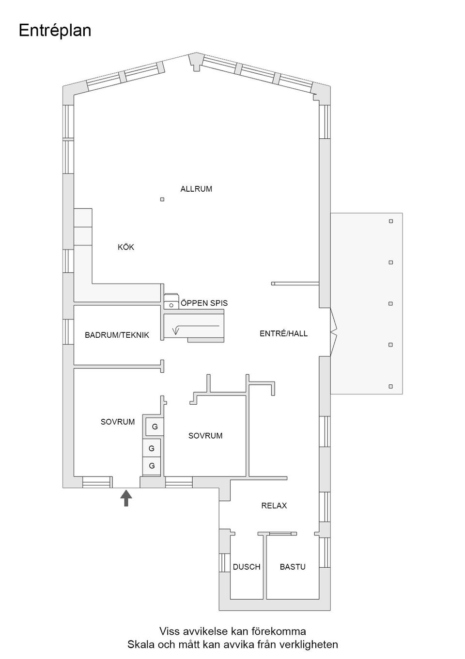 Fritidshus, Granfjällsporten 3B, Stöten, Malung-Sälen