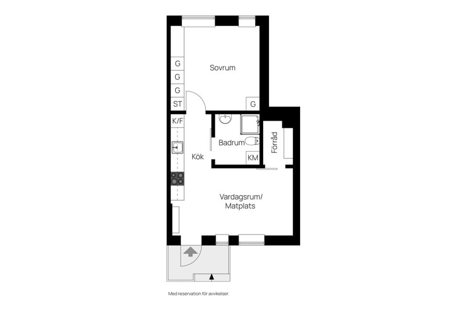 Bostadsrätt, Strandbodkilen 1C, Fålhagen, Uppsala