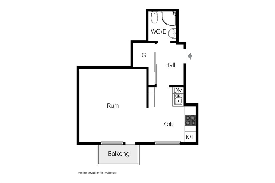 Bostadsrätt, Fålhagsleden 8 B, Fålhagen, Uppsala