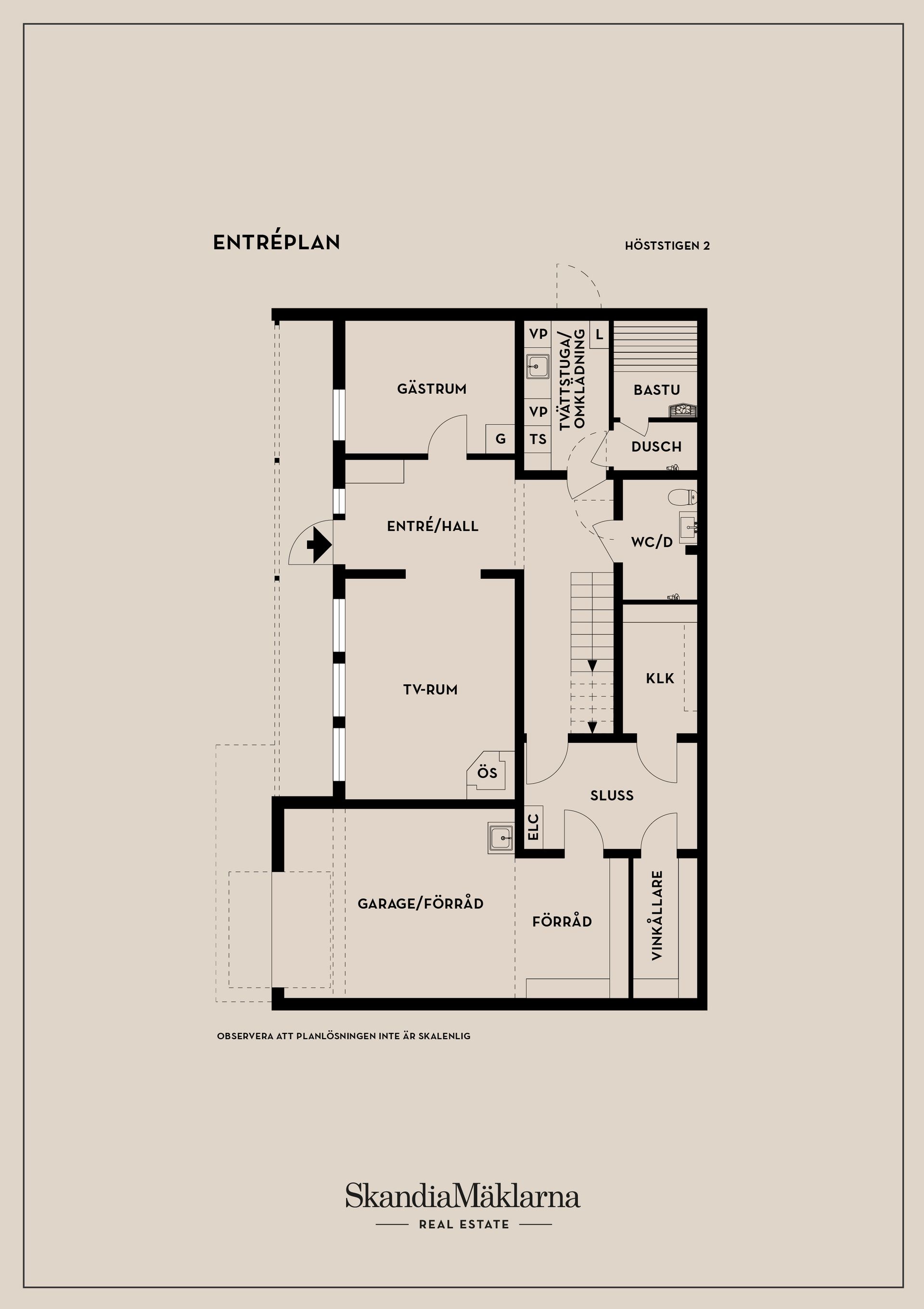 Villa, Höststigen 2, Salem