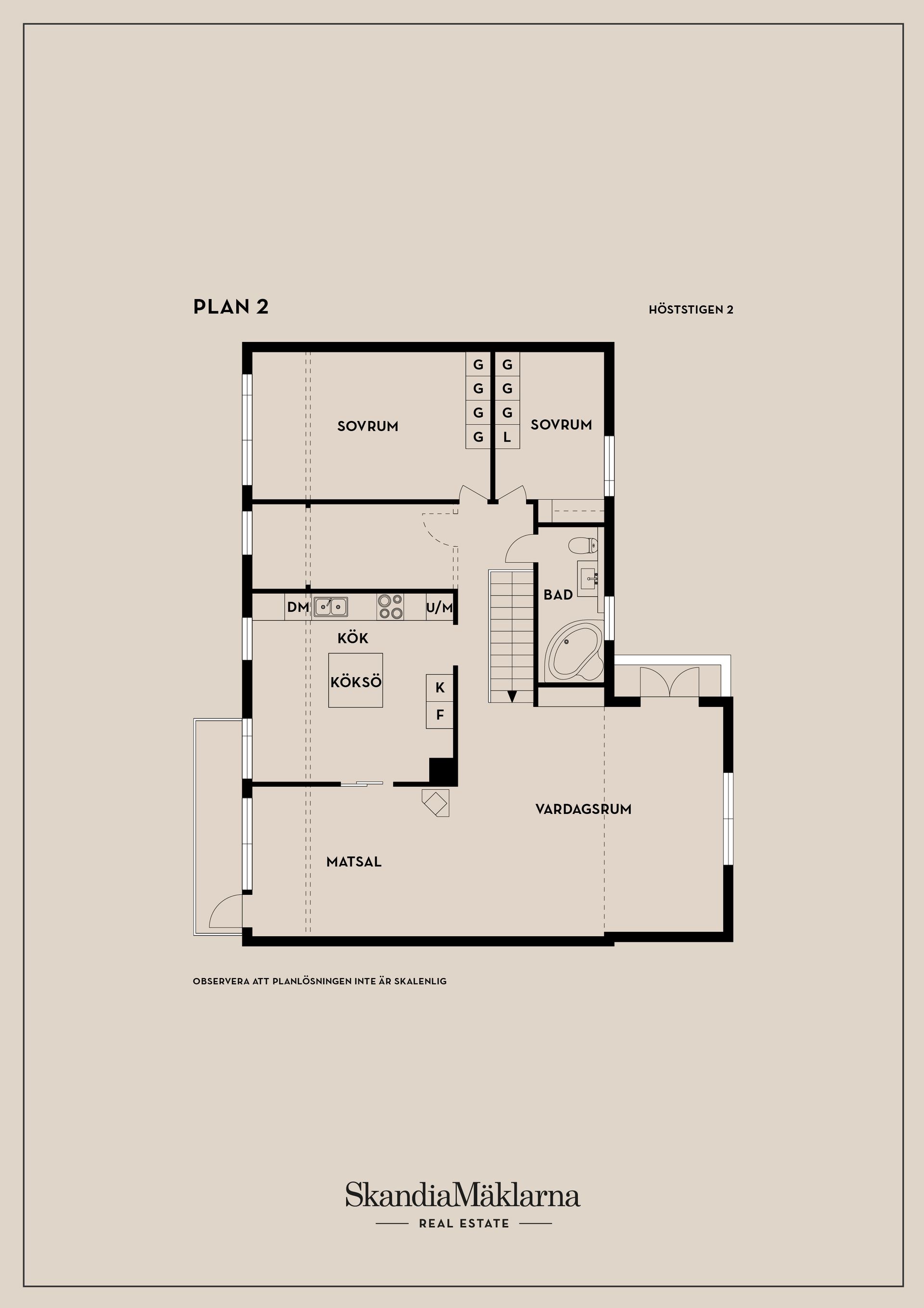Villa, Höststigen 2, Salem