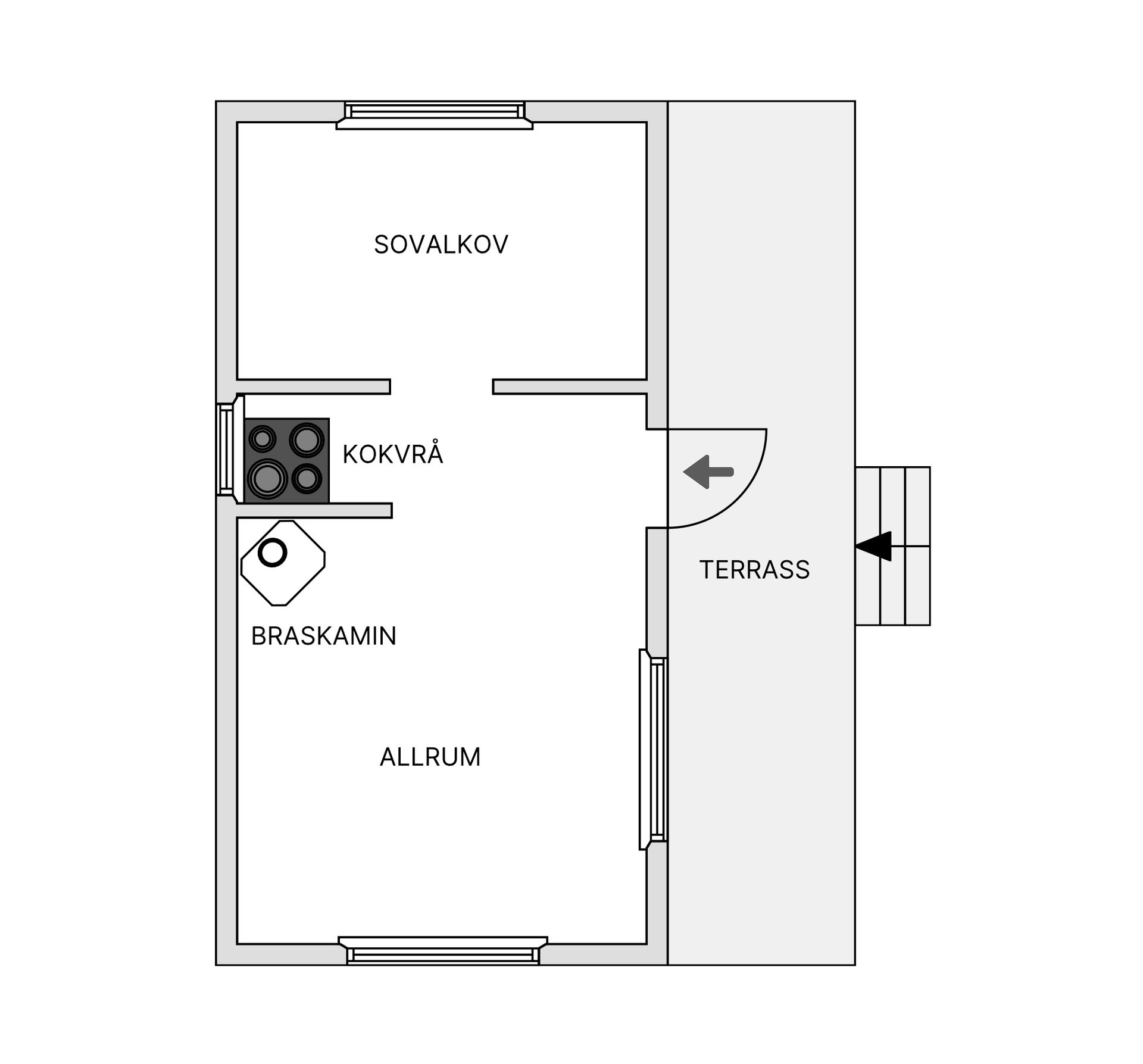 Fritidshus, Fättjaur 22, Kittelfjäll, Vilhelmina