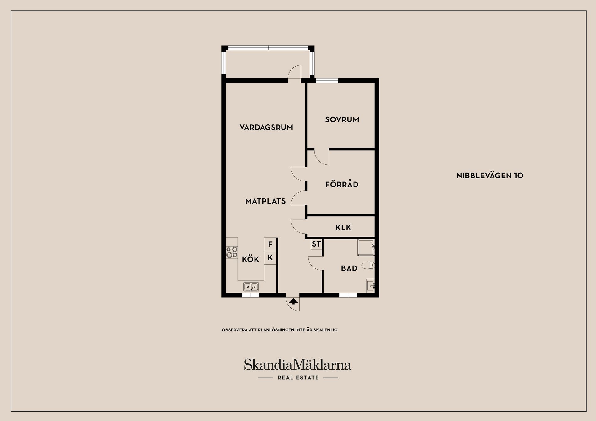 Bostadsrätt, Nibblevägen 10, Tullinge Centrum, Botkyrka