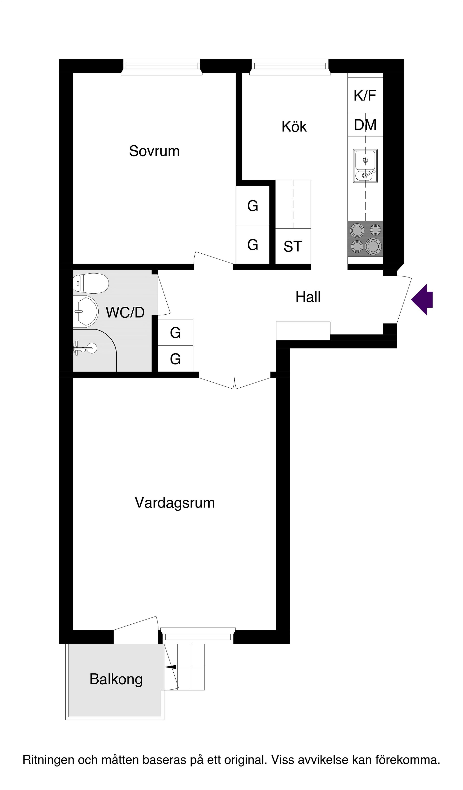 Bostadsrätt, Viktoriagatan 6B, Luthagen, Uppsala