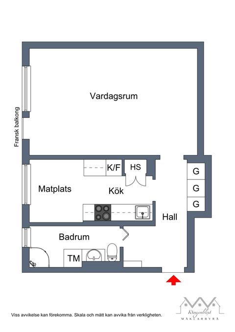 Bostadsrätt, Mullbärsstigen 5, 2 tr, Ekhammar, Upplands-Bro