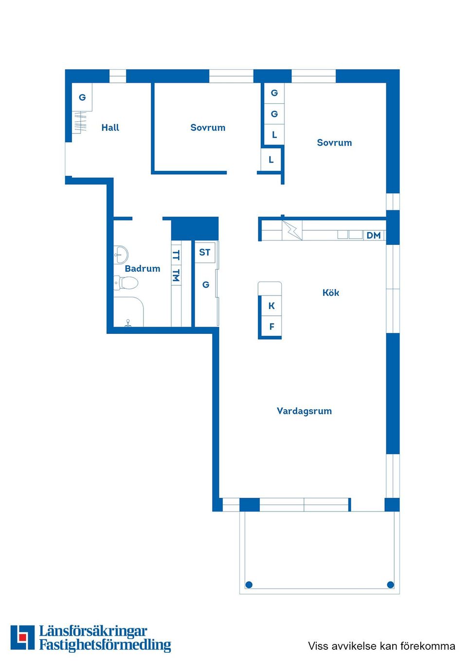 Bostadsrätt, Järnvägsgatan 6, Ulricehamn