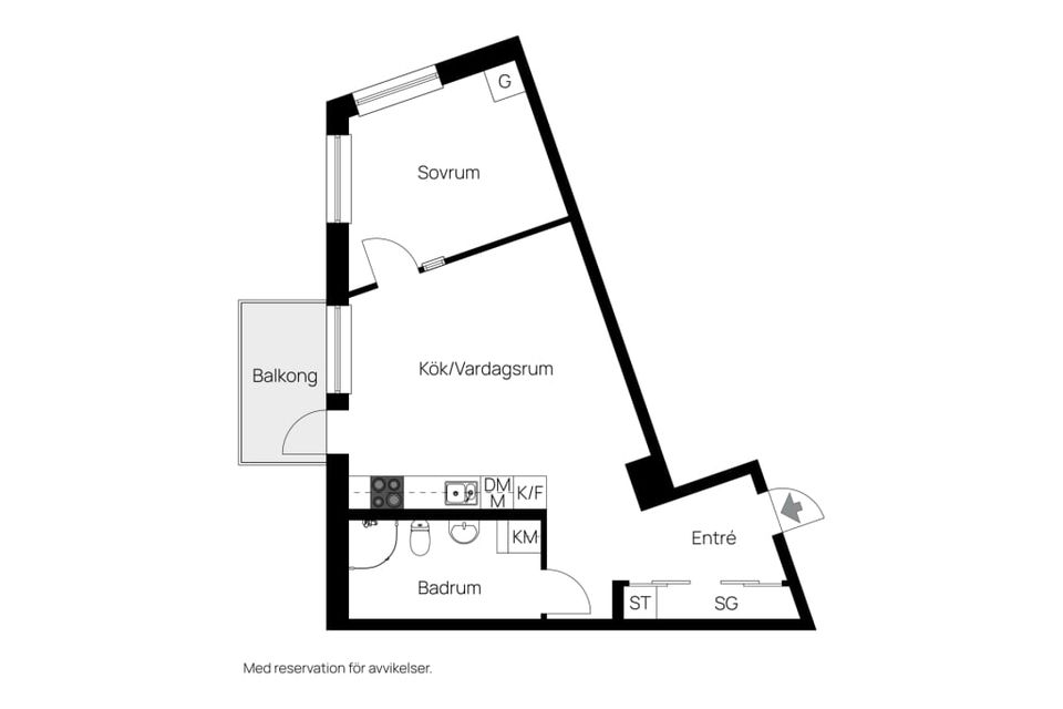 Bostadsrätt, Skånegatan 57B, Centrum / Västra förstaden, Halmstad