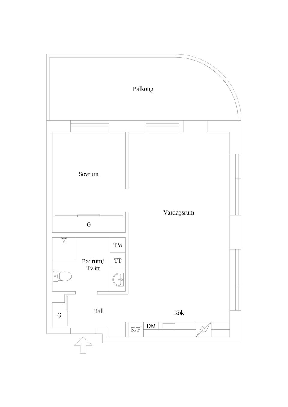 Bostadsrätt, Jeanssongatan 15, Varvsholmen, Kalmar