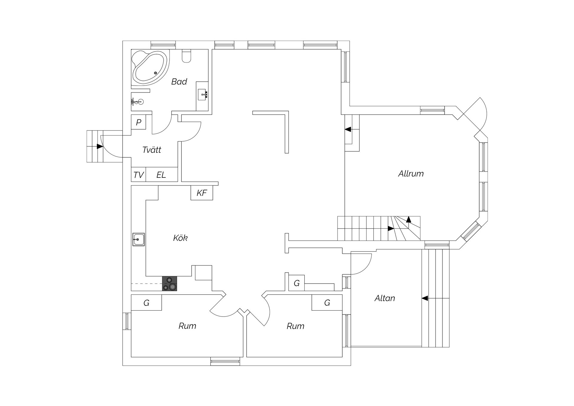 Villa, Skrängstabodarna 191, Njurunda, Sundsvall