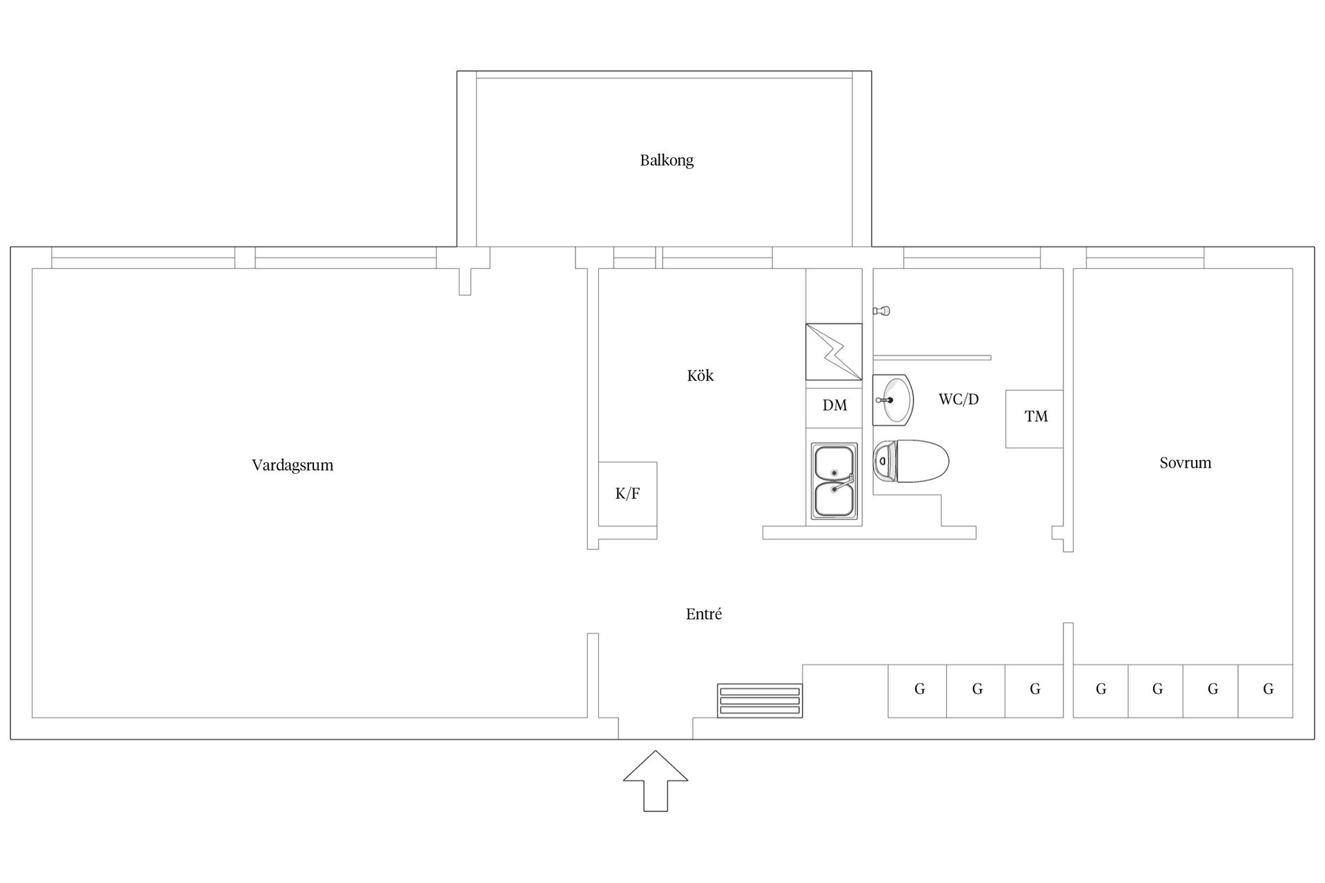 Bostadsrätt, Steglitsvägen 3C, Väster, Lund