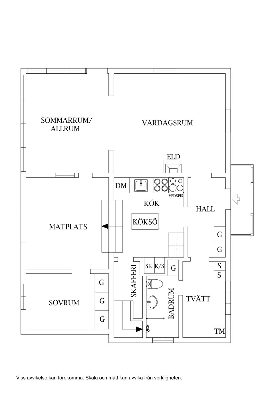 Villa, Hössna Kinnared 120, Kinnared, Ulricehamn