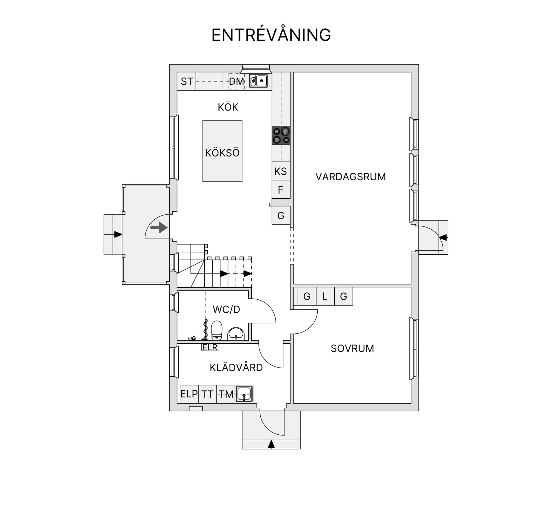 Villa, Gyssvägen 8, Kalix-Nyborg, Kalix