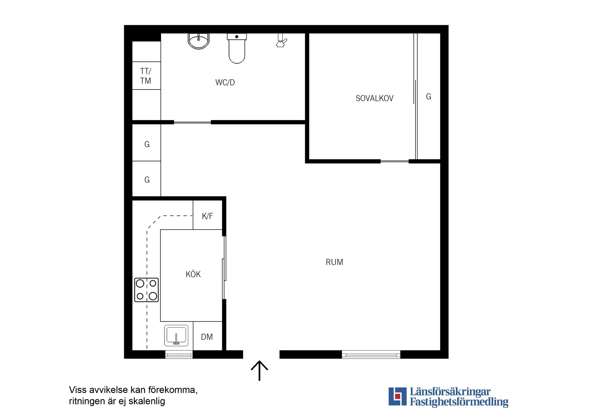 Bostadsrätt, Skansbergsvägen 42E, Segeltorp, Huddinge
