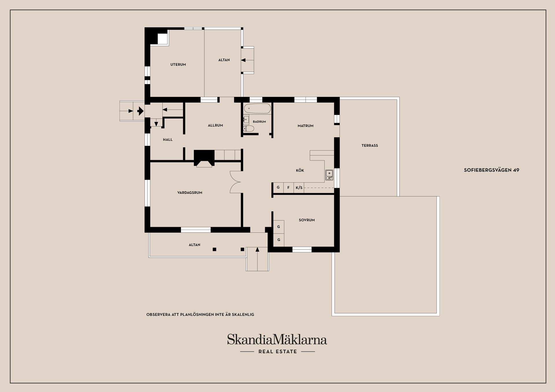 Villa, Sofiebergsvägen 49, Stuvsta, Huddinge
